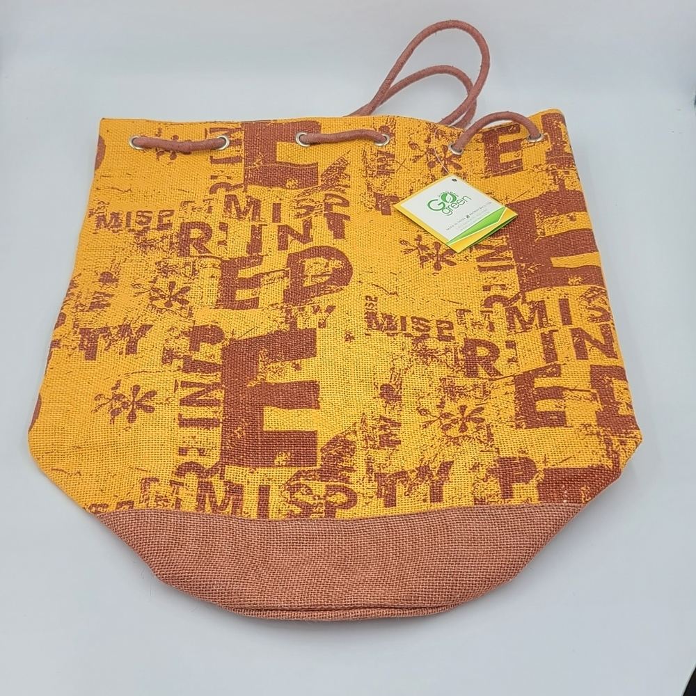 Cylindrical Jute Bag